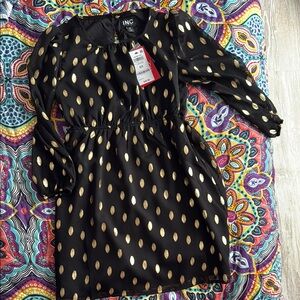 INC International Concepts Graphic Casual Dress